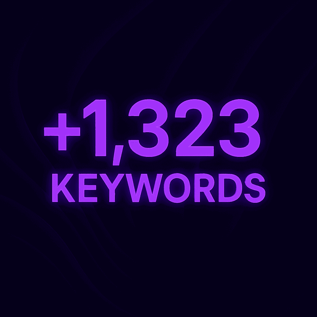 Zero to 1,323 Keywords in 27 Days